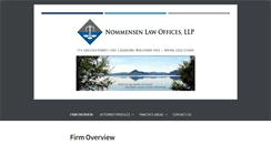 Desktop Screenshot of nommensenlaw.com